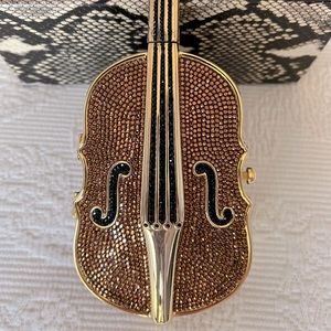 Judith Lieber Violin/Cello Minaudiere Bag